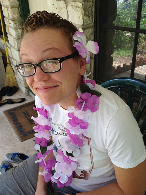 Helpline advocate Tara